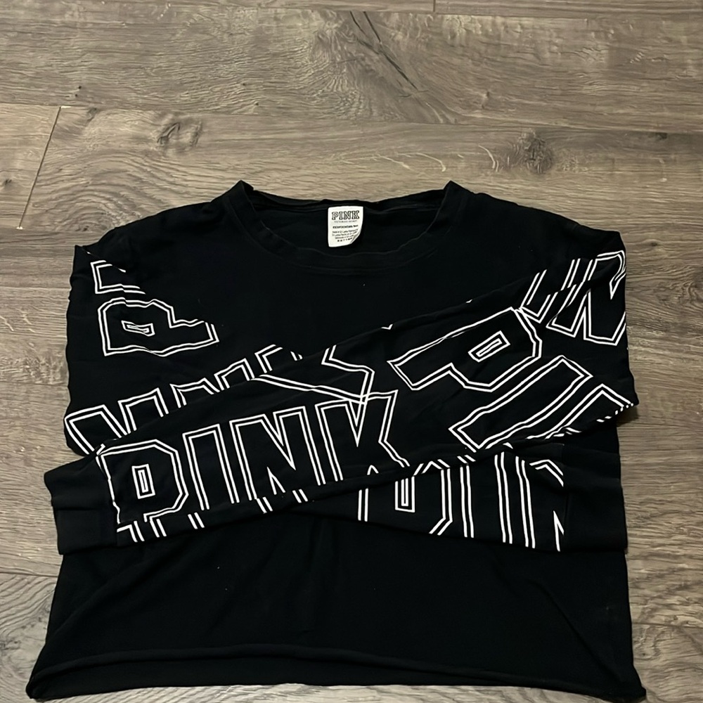 Pink Victorias Secret crop top
